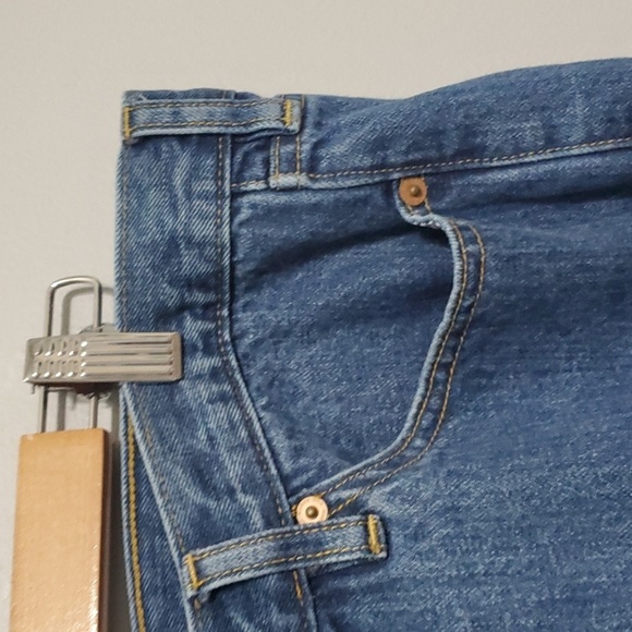 Lands' End jeans women's size 18 blue straight leg fit 3 - Picture 9 of 16